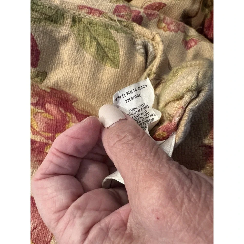 OSCAR‎ DE LA RENTA King bed Comforter Linen HTF
